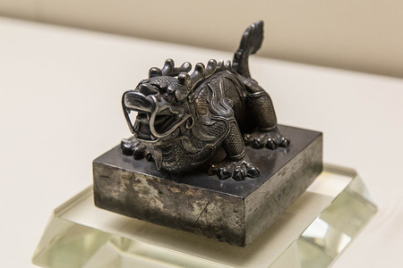 北京故宫博物院青铜印章青铜文物高清图片素材
