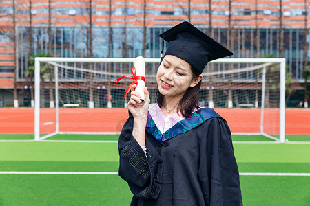 大学女生毕业图片素材