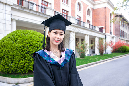 可爱女大学生图片素材