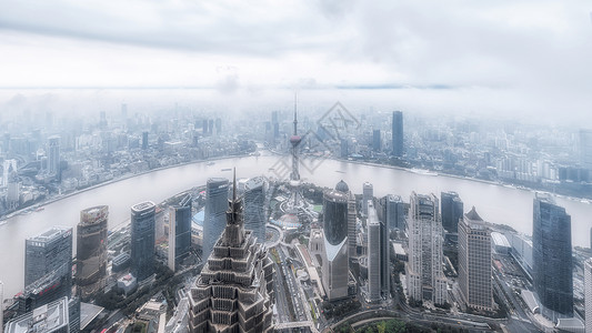 上海陆家嘴金融中心大厦高清图片素材