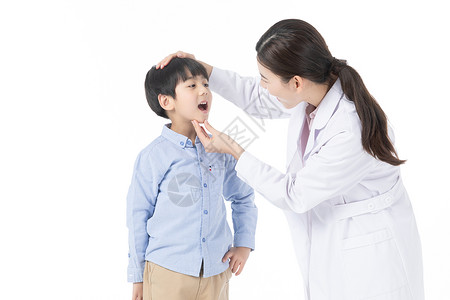 口腔体检儿童体检检查口腔背景