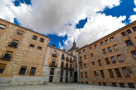 马德里市政广场高清图片