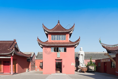 江苏淮安闻思禅寺寺庙高清图片素材