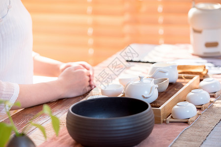 茶艺茶道美女图片