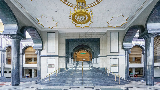 哈桑纳尔·博尔吉亚清真寺内部高清图片