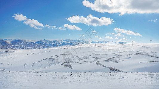 新疆巴州新疆沧茫雪山背景