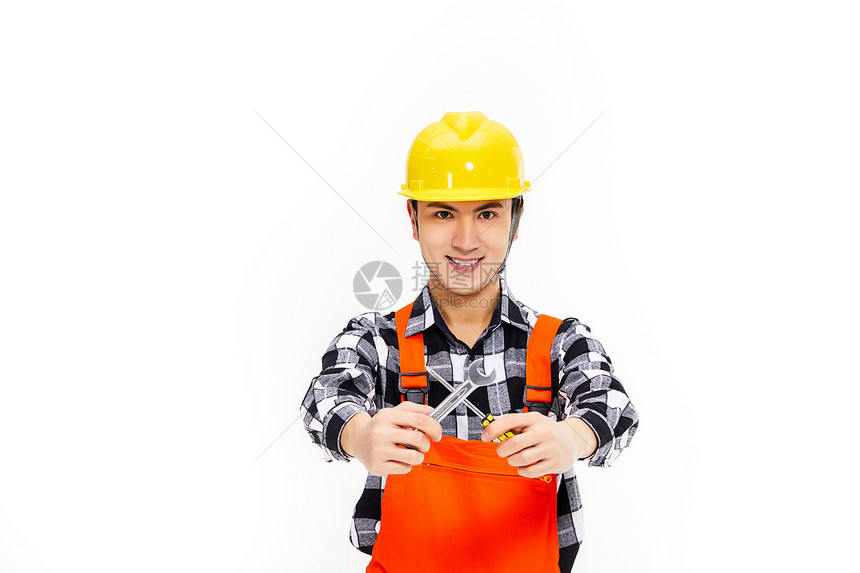 男性维修工人图片
