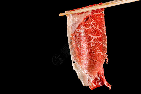 日式火锅日式和牛肉背景