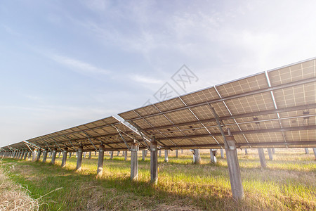 环保背景板太阳能发电板背景