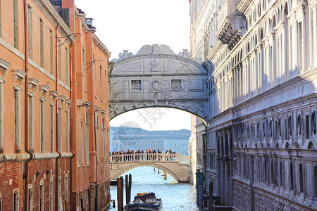 威尼斯叹息桥背景