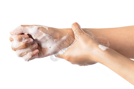 洗手动作正确洗手的动作分解背景