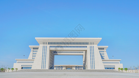 东兴口岸新疆伊犁霍尔果斯国门背景