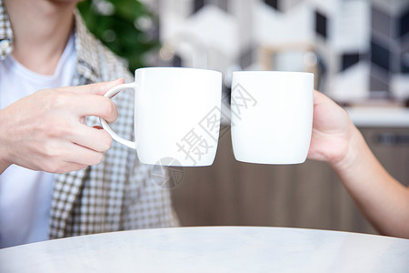 热咖啡杯样机水杯背景