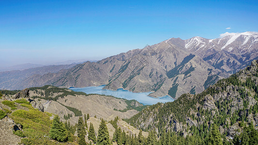 新疆天山天池图片