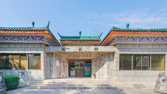 荆州博物馆历史高清图片素材