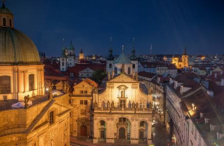 捷克布拉格城市建筑风光图片