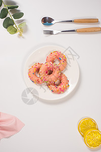 甜甜圈美食高清图片素材