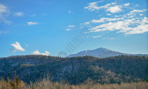 北海道知床半岛知床岳背景图片