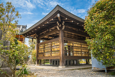 日本特色建筑背景图片
