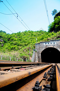 偏心废线隧道铁路隧道背景