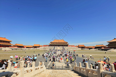 故宫太和广场建筑高清图片素材