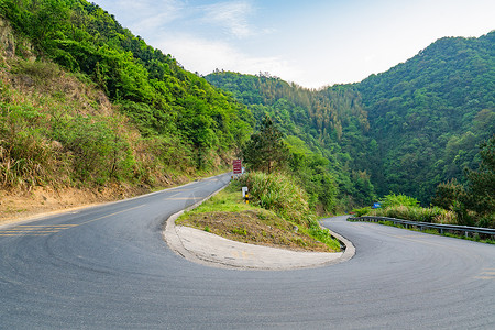 安徽皖南318旅行自驾公路背景图片