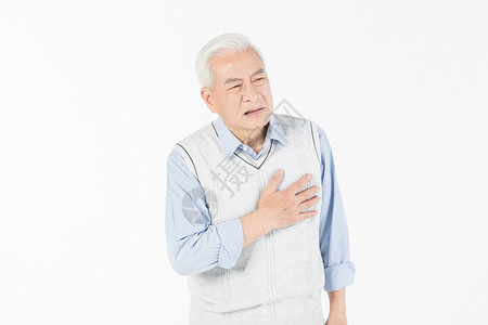老年人心脏疼痛图片