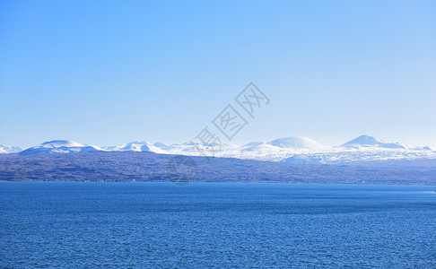亚美尼亚的塞万湖风景背景图片