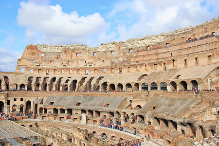 罗马斗兽场古建高清图片素材