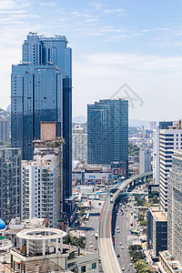 厦门BRT桥梁背景图片