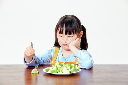 儿童厌食儿童健康成长高清图片