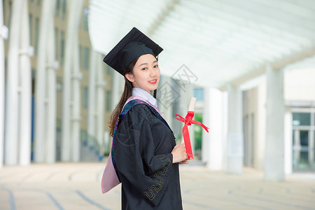 大学毕业生美女教育高清图片素材