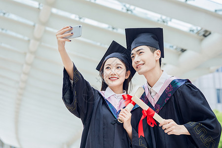 毕业季情侣大学情侣背景