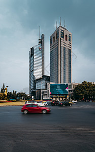 南京鼓楼区邮政大厦背景图片