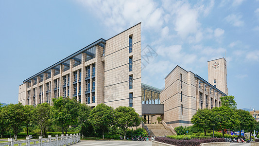 福州大学图书馆高清图片