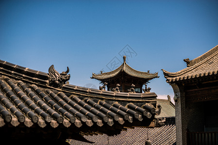 西安古观音禅寺背景图片