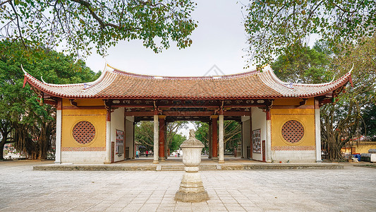 南山广化寺古建筑广化寺高清图片