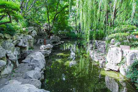 济南漱玉泉漱玉泉风景区高清图片