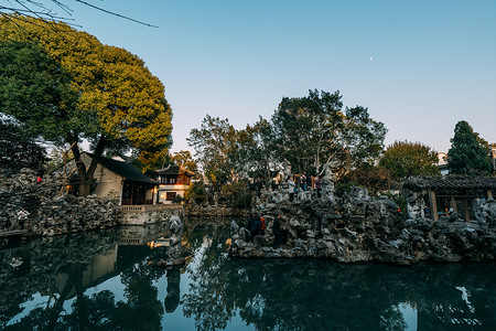 苏州狮子林狮子林背景