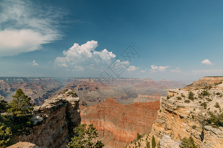 美国科罗拉多大峡谷背景图片