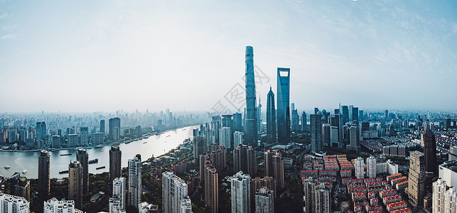 上海城市景观上海航拍高清图片素材