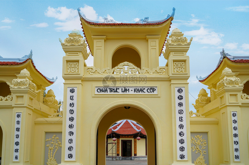 越南佛教寺庙图片