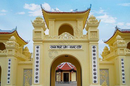 越南佛教寺庙图片
