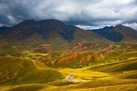 卓尔山风光八宝景天高清图片