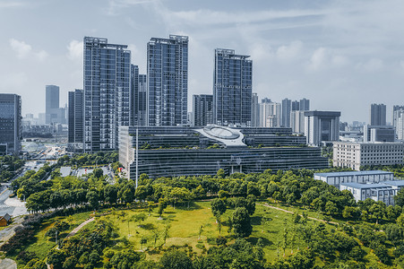 湖北省图书馆高清图片