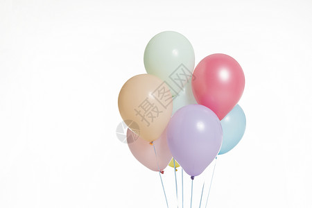 放飞气球素材彩色气球背景