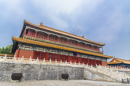 北京故宫博物院背景图片