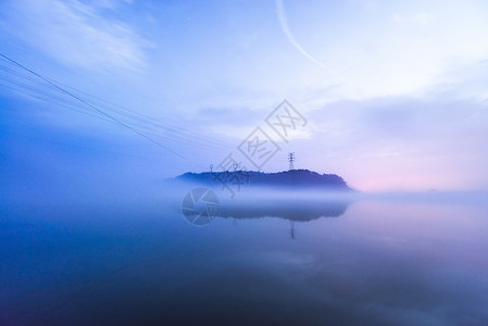 千岛湖风景自然背景高清图片素材