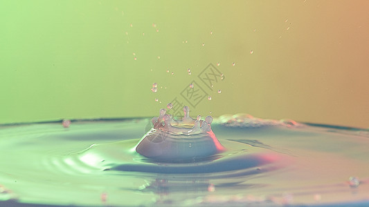 水滴色彩背景背景图片