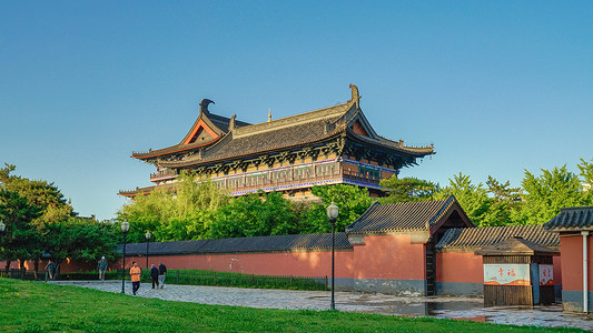 辽阳广佑寺背景